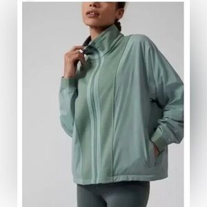 Athleta Evolve Hybrid Fleece Jacket, NWT, Medium